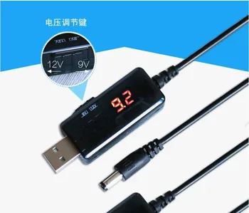 

by dhl 200pcs 5V 9V 12V USB Voltage Tester Power Detector Current Meter for Phones Pad Power Voltmeter Ammeter cable adapter