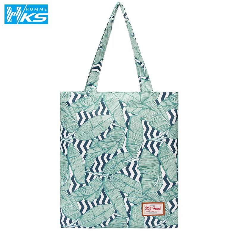 

HKS-HOMME large capacity women's handbags shoulder handbag high quality 2019 soft canvas ladies women's hand bags printing