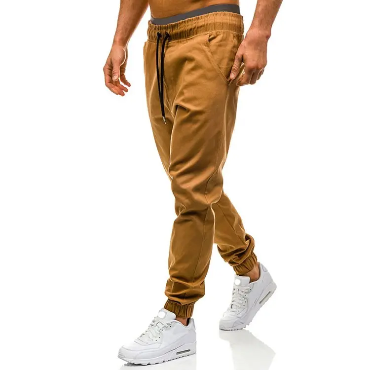 Мужские брюки Slim Fit спортивные беговые повседневные тренировочные брюки Нижняя часть спортивные штаны M-3XL