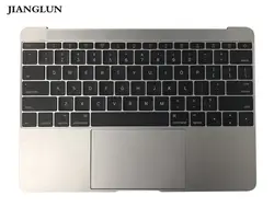 JIANGLUN для Apple A1534 2015 год ноутбука Упор для рук topcase с нами раскладка клавиатуры с тачпадом