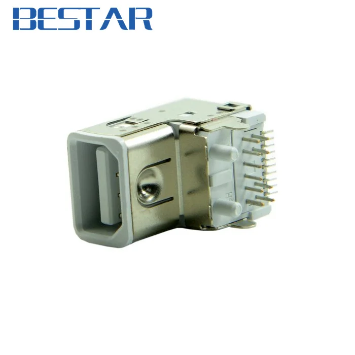 Mini Display port DP Female гнездо разъем плата крепление DIP SMT Type Molex 105115 0001 для ноутбука|mini