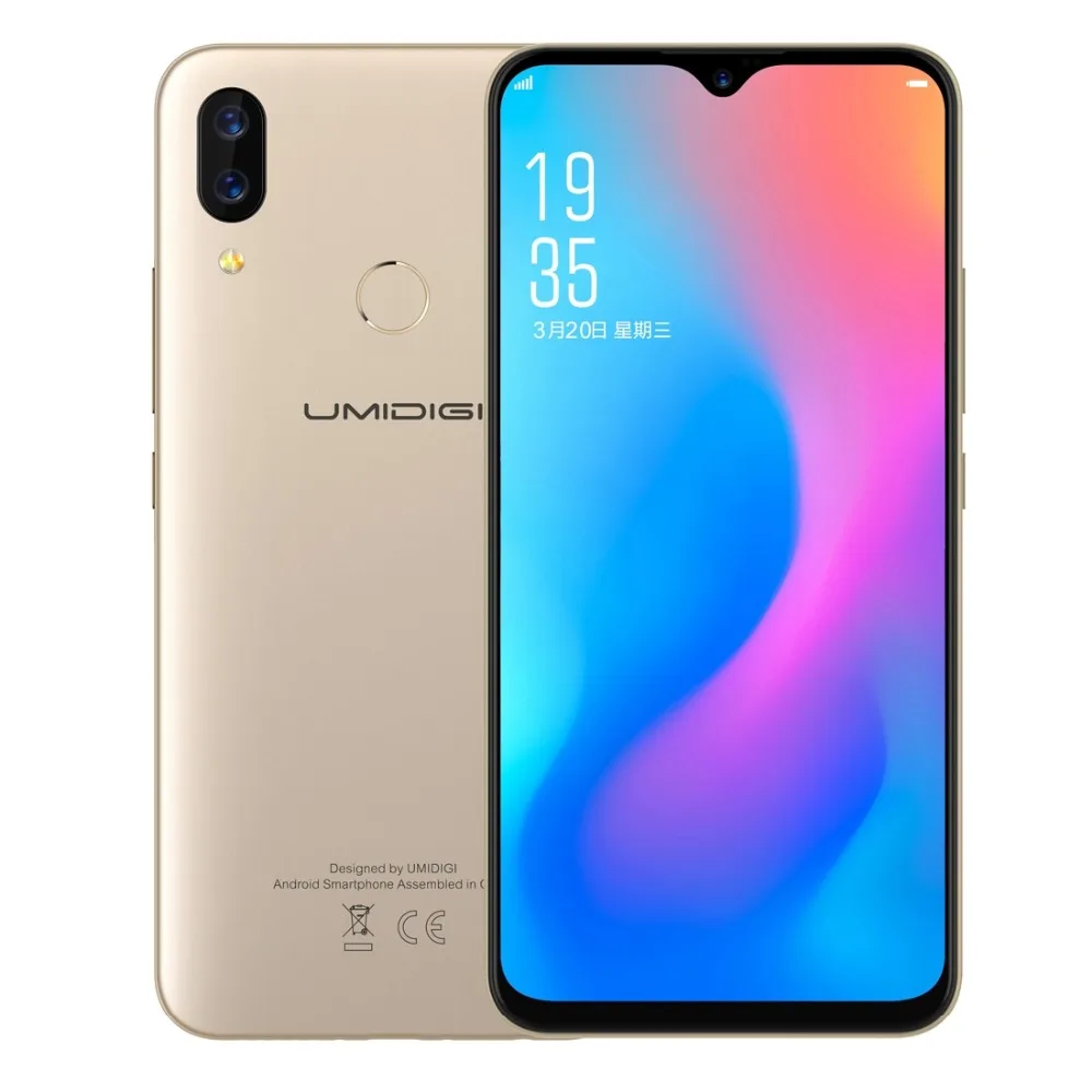 Глобальная версия смартфона UMIDIGI Power Android 9.0 большой аккумулятор 5150 мАч 18 Вт 6 3