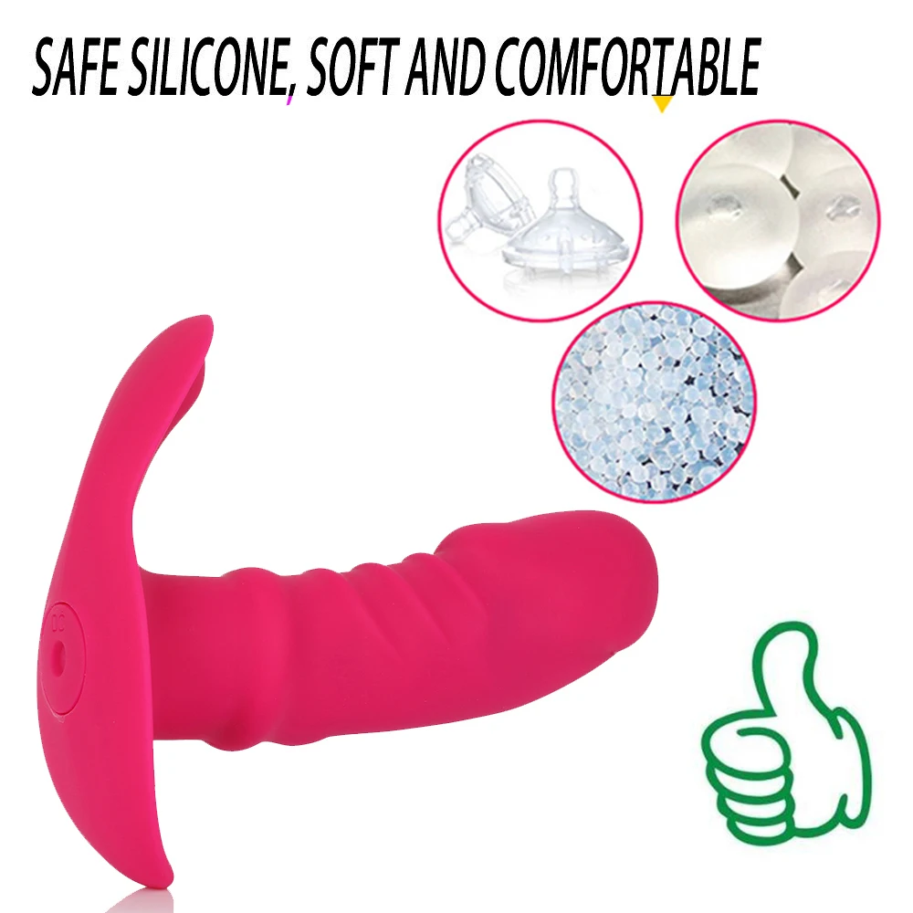 Wireless Remote Heating Dildo Vibrator for Woman Silicone Strap On Dildo Panties Adult Intimate Clitoris Stimulator Anal Sex Toy (4)