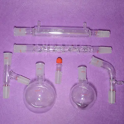 Vacuum Distillation Apparatus,500ML,With Vigreux Distillation Head,24/40 Joint
