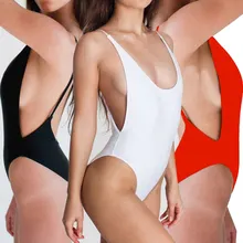 Сексуальная цельный купальник спинки купальный костюм для женщин купальники купальный костюм Монокини Пляжная одежда Майо де бейн роковой 3 Цвет