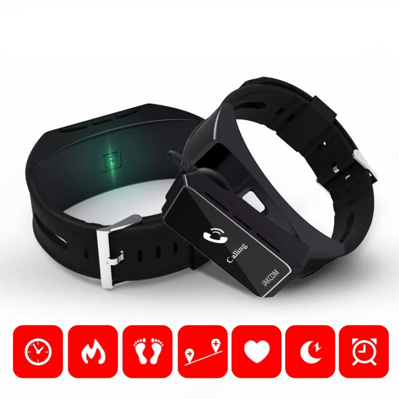 

Original Jakcom B3 Smart Band Watch 2 In 1 Bluetooth Smart Bracelet + Bluetooth Headset Wristbands For Android/IOS Smartphones