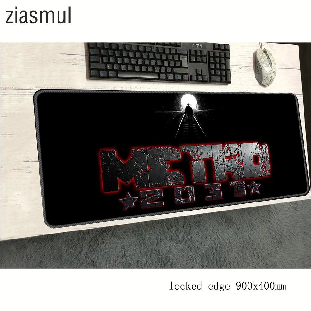 Коврик для мыши metro 2033 900x400x2 мм коврик компьютерной по индивидуальному заказу