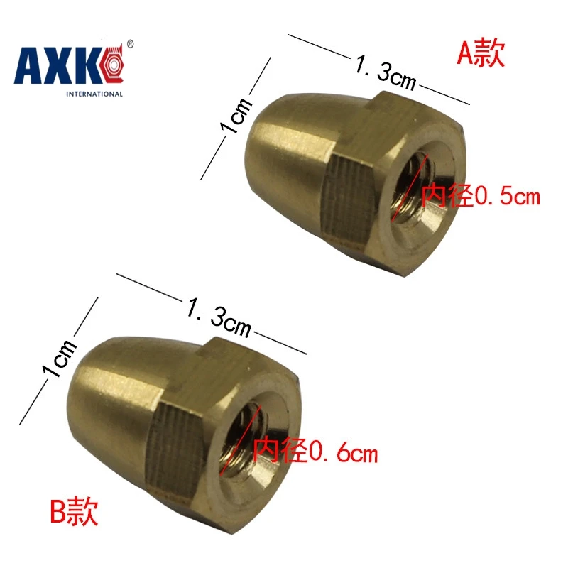 Axk 50 шт. Din1587 желудь гайки M3 Медь Бронза Латунная гайка крышки с шестигранной головкой