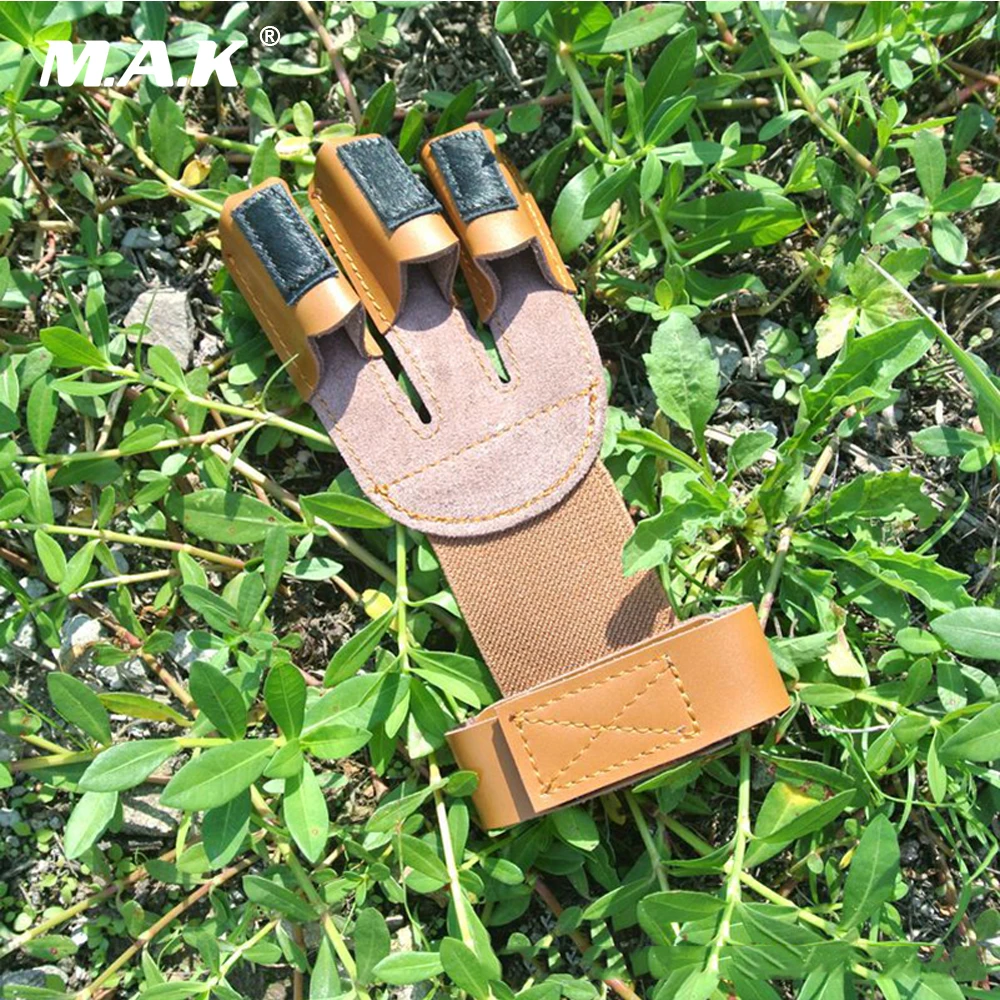High Quality Cow Leather Finger Guard Protector with Horse Hair Tips for Mediterranean Release