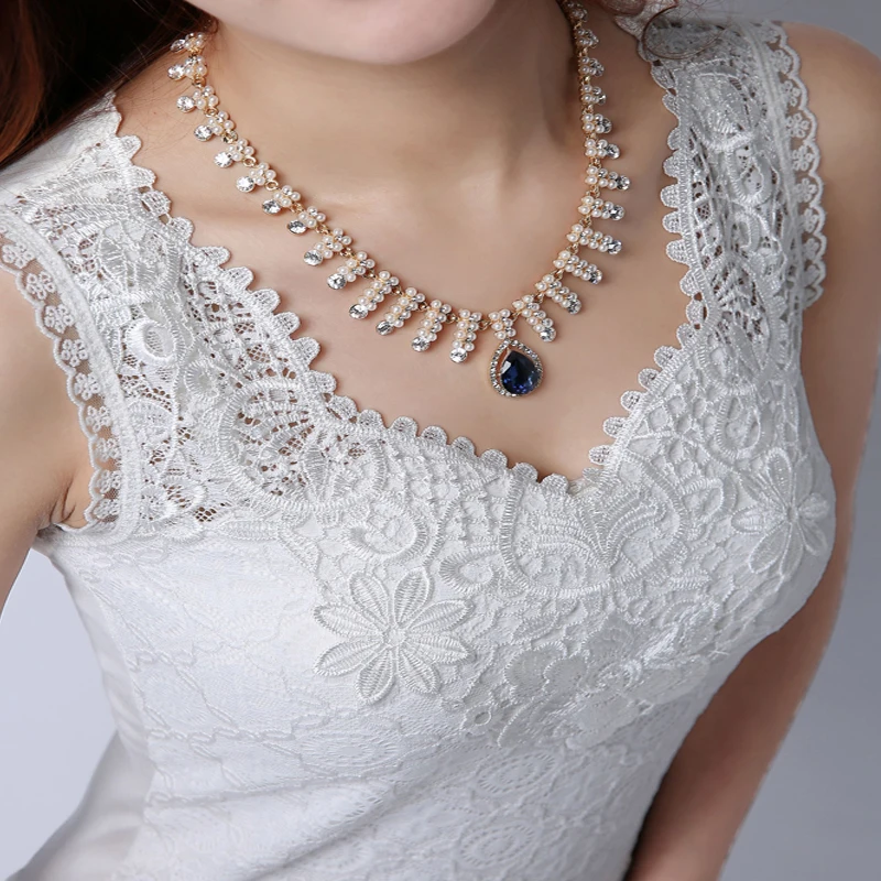 

Women White Shirt Lace Summer Chiffon Tops Sleeveless 2019 Large Size Blouse Elegant Ladies Shirt Black Blusas Femininas 3XL A1