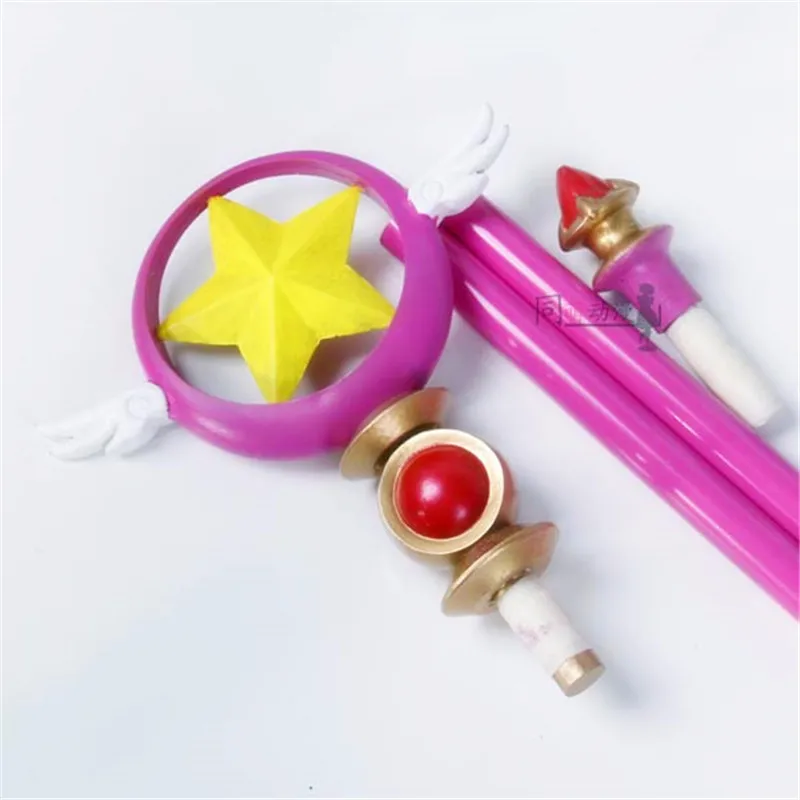 Оптовая продажа карт Captor Sakura Birdhead звезда волшебная палочка карнизы аксессуары