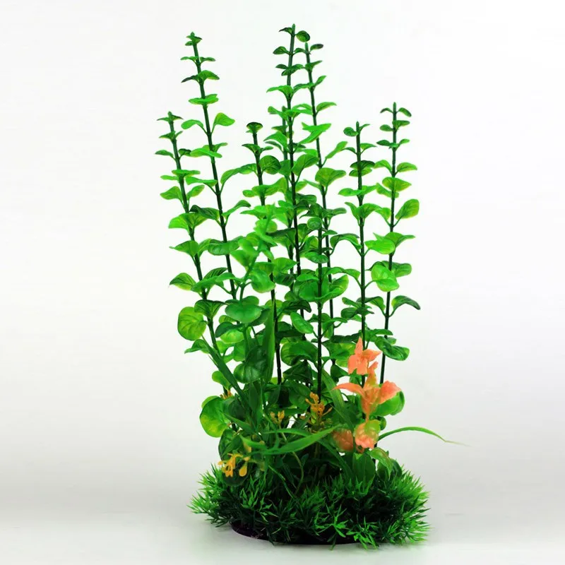 3D аквариум пластиковые растения 31 см высота-украшение аквариума украшения