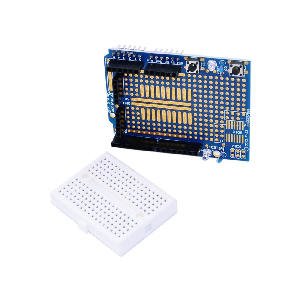 Другие электронные компоненты UNO R3 ProtoShield с мини-плата для прототипирования для Arduino