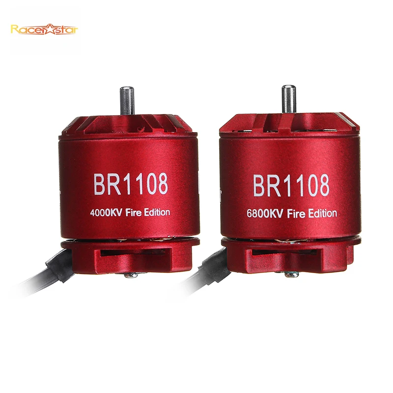 

Racerstar 1108 BR1108 Edition 4000KV 6800KV Brushless Motor For RC Drone FPV Racing Multi Rotor