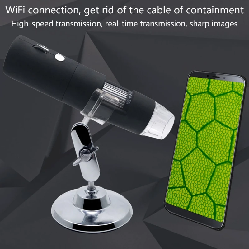 1080P WIFI цифровой 1000x микроскоп Лупа камера для Android ios iPhone iPad|Микроскопы| |