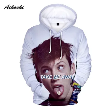 

Hot singer Troye Sivan fans Hoodies Sweatshirts Men/Women autumn winter pullovers singer Troye Sivan Polluver Take Me Away tops