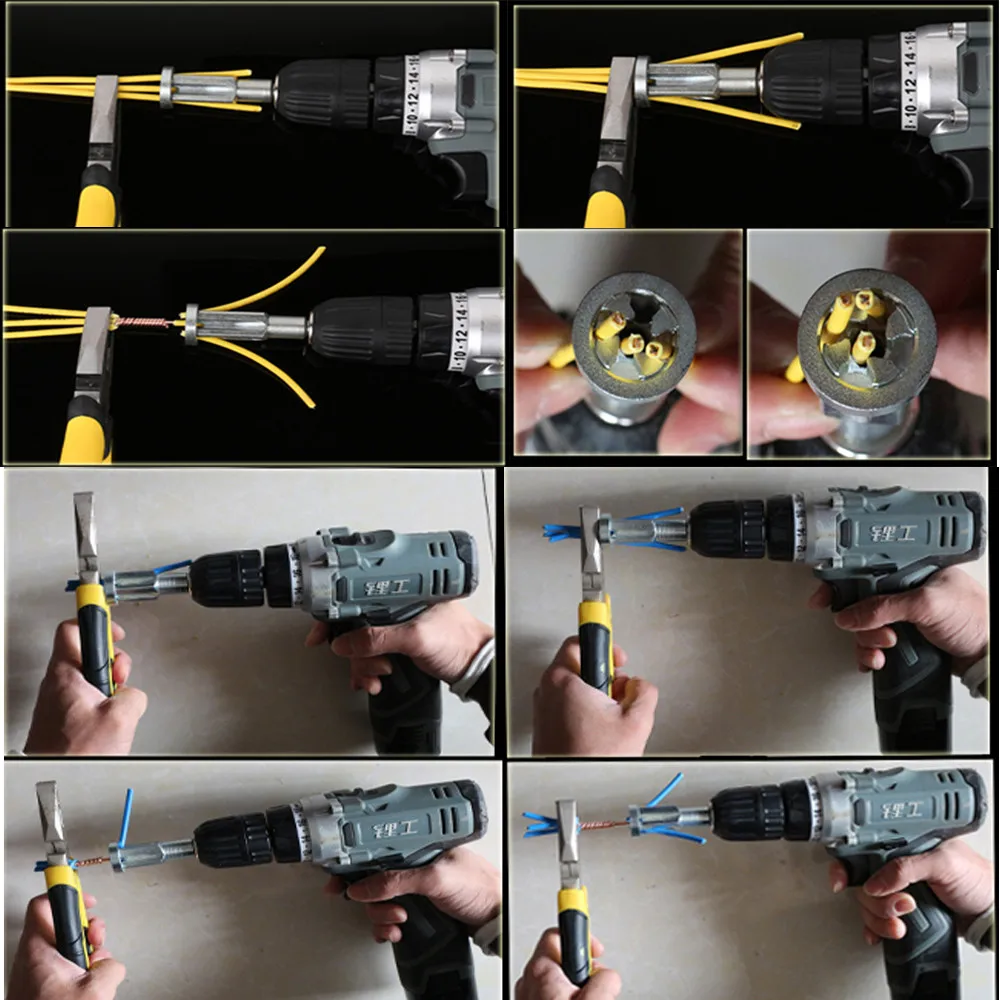 Зачистки для наружных осветительных приборов электрик автоматический ручной инструмент для зачистки скручивания линии для наружных осветительных приборов, новинка, для возраста от 9 см электрика# QQ