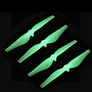 2 шт. быстросъемные светящиеся пропеллеры лезвия для DJI Mavic Air 5332 светодиодный фонарь для дрона пропеллер Drone аксессуары - изображение