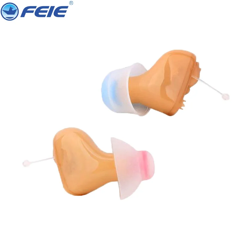 

Earphone Deaf Mini Invisible CIC Hearing Aid Digital Hearing Aid 4 Channel Noise Reduce best selling 2019 Dropship s-100a