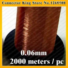 Chenghaoran 0,06 мм 2000 м Медный провод/полиуретановая эмалевая проволока QA-1-155