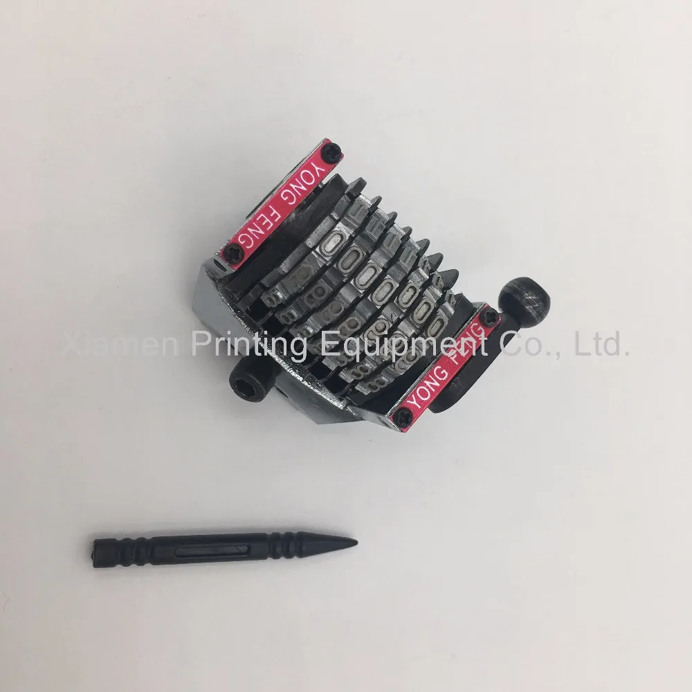 

2 Pieces Hengoucn GTO Parts 7 Digits Numbering Machine Vertical, Backward jump mode 09876..last three bits can adjustable
