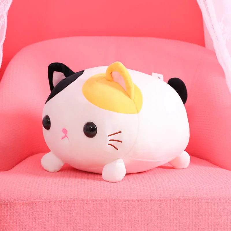 35 см 45 плюшевая игрушка для Кошки Мягкая кукла милый жирный кот детей подушка