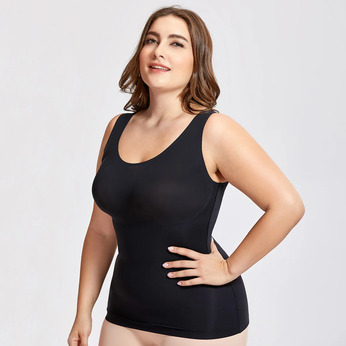 DELIMIRA Women�s Plus Size Tummy Control Shapewear Smooth