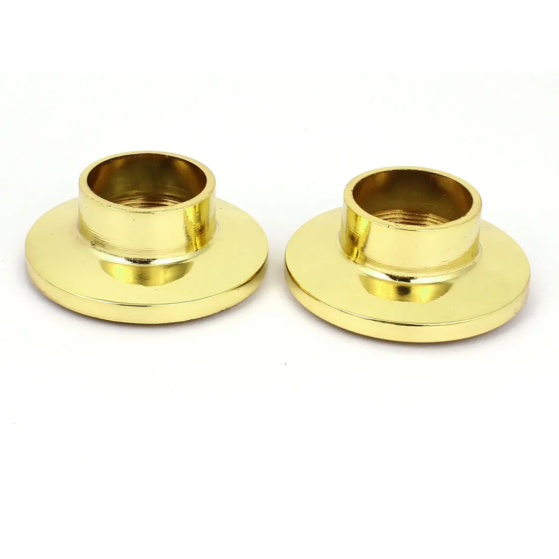 

Closet Clothes Coat Rod Holder Socket Bracket Gold Tone 2Pcs For 1" Dia Pole
