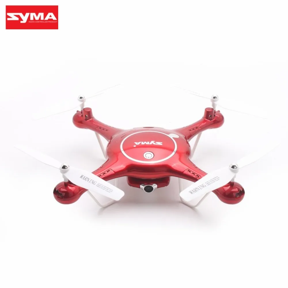 Syma X5UW Wi-Fi FPV камера 720P высота Удержание Headless режим 3D флип оптического потока позиционирования Радиоуправляемый Дрон Quadcopter с 4 ГБ карты