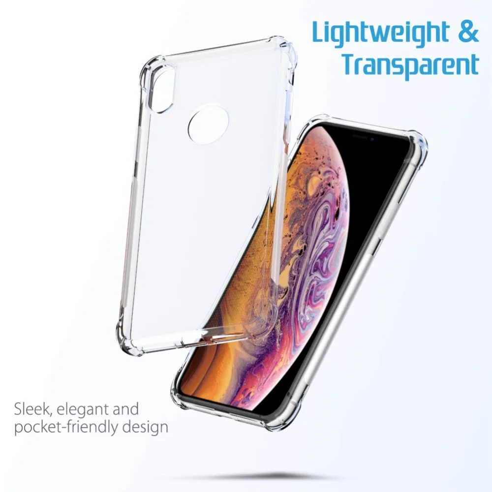 Ultra thin Clear Transparent TPU Silicone Case For iPhone X XS MAX XR 6 7 6S Plus Protect Rubber Phone Case sFor iPhone 8 7 Plus (4)