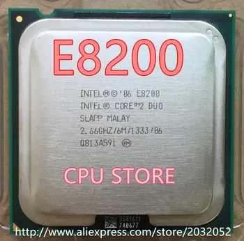

Original Intel CPU Core 2 Duo E8200 Processor 2.66GHz/ 6M /1333MHz Dual-Core Socket 775 (working 100% Free Shipping)