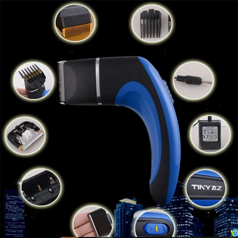 Electric Self Hair Clipper Trimmer Head Haircut Razor Hairstyling Scissor Adult Cordless Cutter Machine Salon Hairdressing Shave