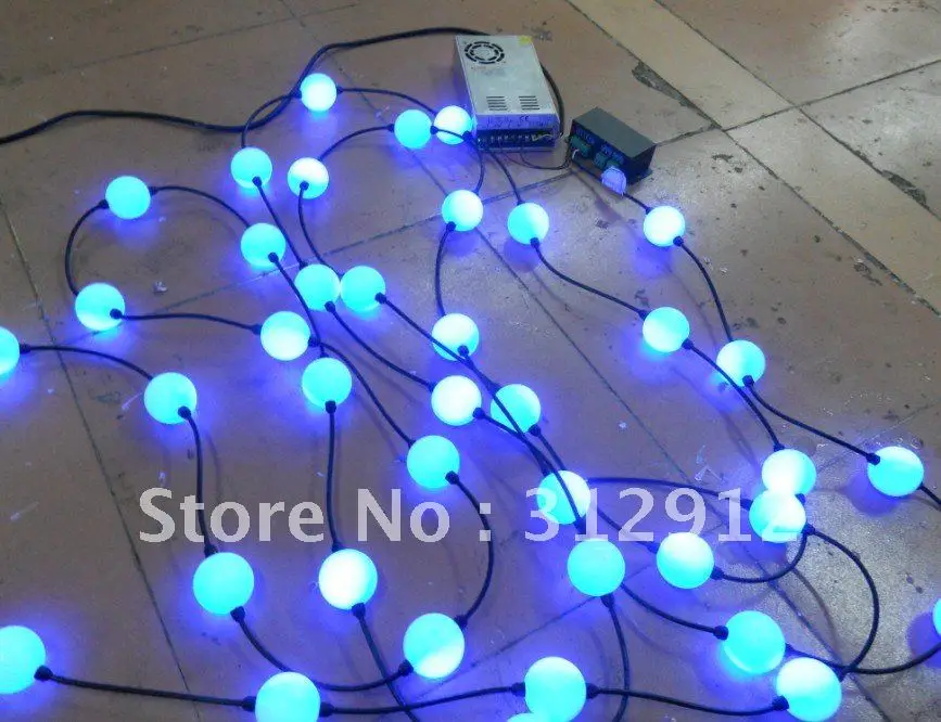 Полноцветный светодиодный модуль пикселей 50 шт. 3 5050 RGB + WS2811 IC с преобразователем