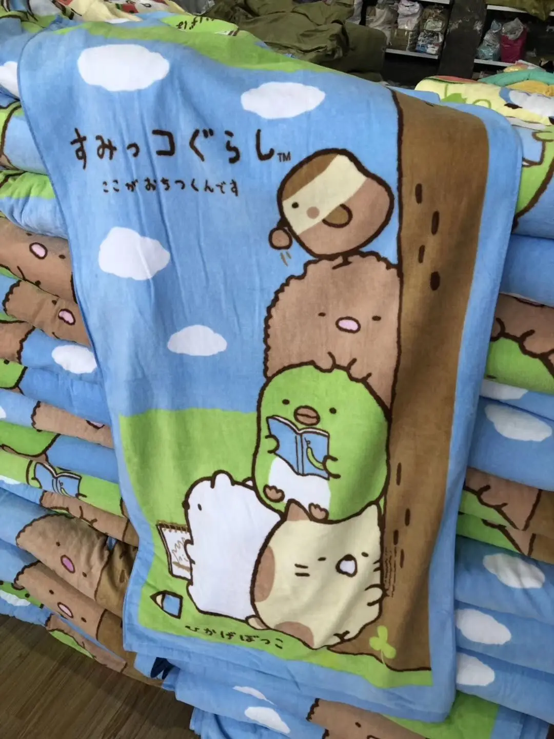 

IVYYE 70x140CM Sumikko gurashi Fashion Anime Bath Towels Cotton Handkerchief Soft Beach Towel Cartoon Washcloth Unisex NEW