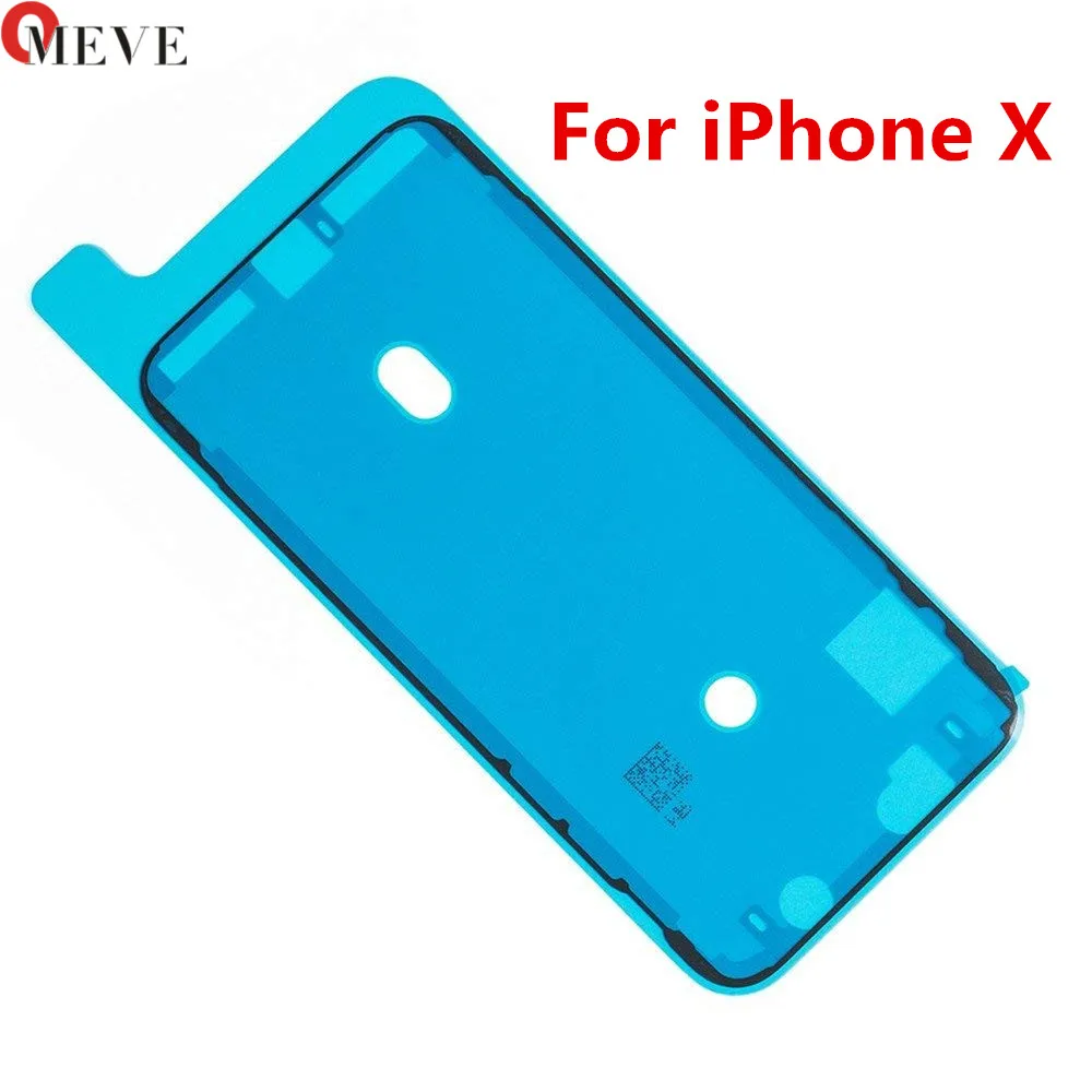 

10pcs Original Waterproof 3M Pre-Cut Adhesive Glue Tape Sticker For iPhone X XS XR XS MAX Front Housing LCD Touch Screen Frame