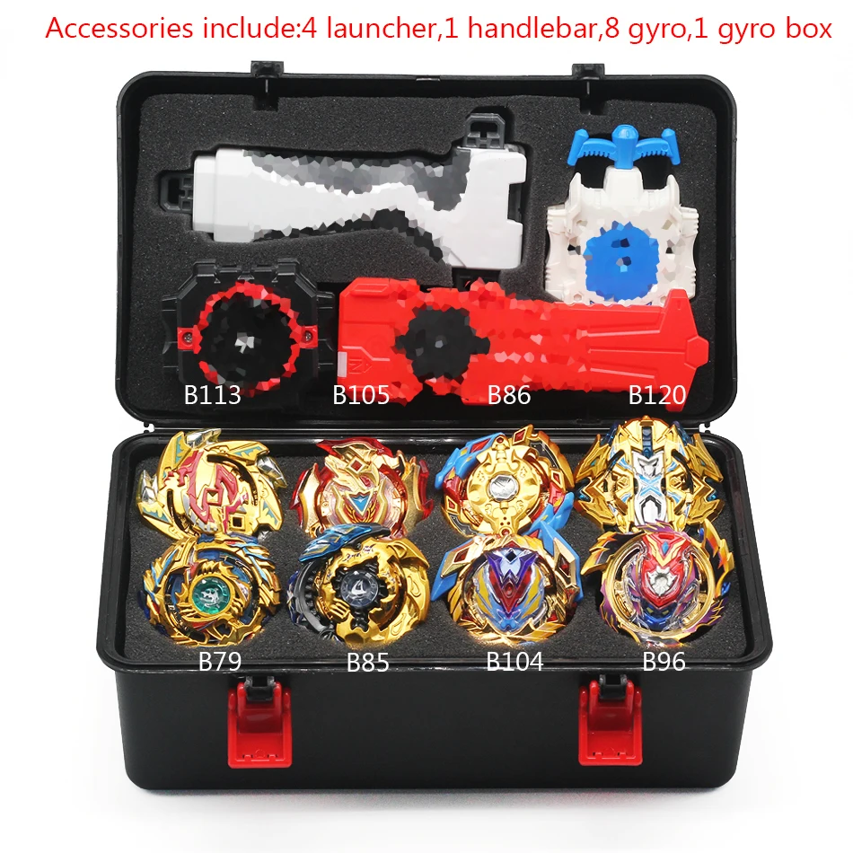 Все топы набор B139 129 134 135 пусковые установки Beyblade GT God Bey blade blades Burst высокая производительность Battling Top игрушки для детей