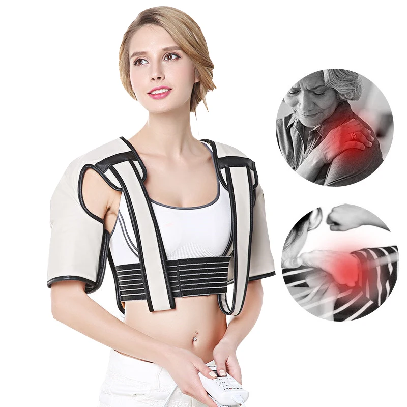 

Electrical Back Shoulder Body Neck Massager Infrared Heated Kneading Vibration Hot Compress Home Massagerr Multifunctional Shawl