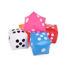 Надувной 30X30 см гигантский ПВХ воздушный куб количество игральные кости для игрушки Вечерние игры в бар