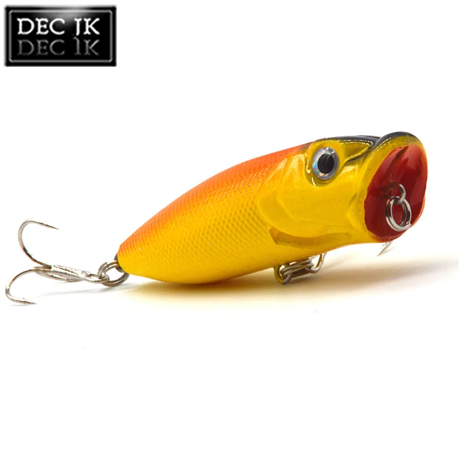 12PCS Poper Hard Artificial Laser Fake Bait Jerkbait Swimbait Lure For Fish Trolling Hooks Fishing Lures Sea Tackle Topwater (5)