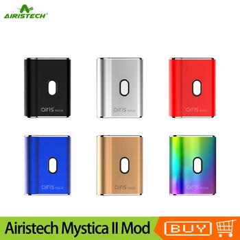 

Original Airistech Airis Mystica II Kit 450mah Battery Vaporizer For 12mm Diameter Cartridge Tank Electronic Cigarette Kit