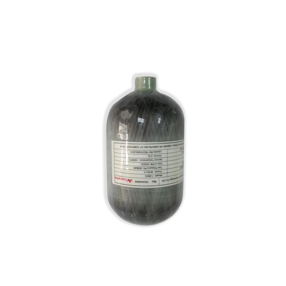 AC5020 Пейнтбол Pcp пневматическая винтовка углеродный Воздушный бак 2L Hpa Condor страйкбол цилиндр 4500Psi M18 * 1,5 резьба для сжатого воздуха винтовка