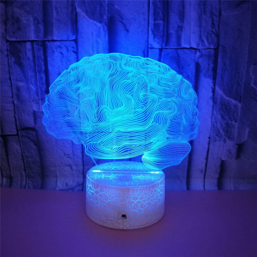 Brain 3D night light (4)