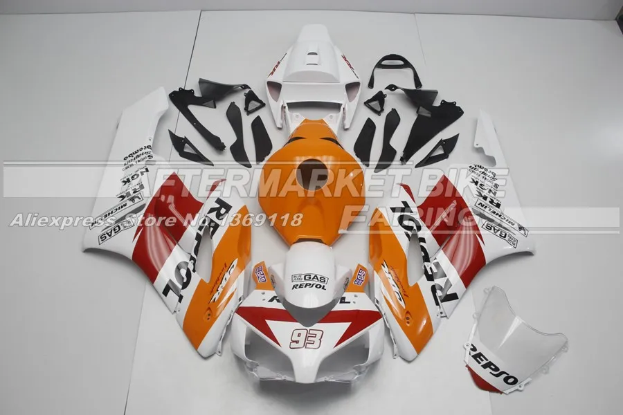 NEW-2013-REPSOL CBR1000RR 2004 2005 мотоцикл части кузова для Honda роспись лобового стекла автомобиля
