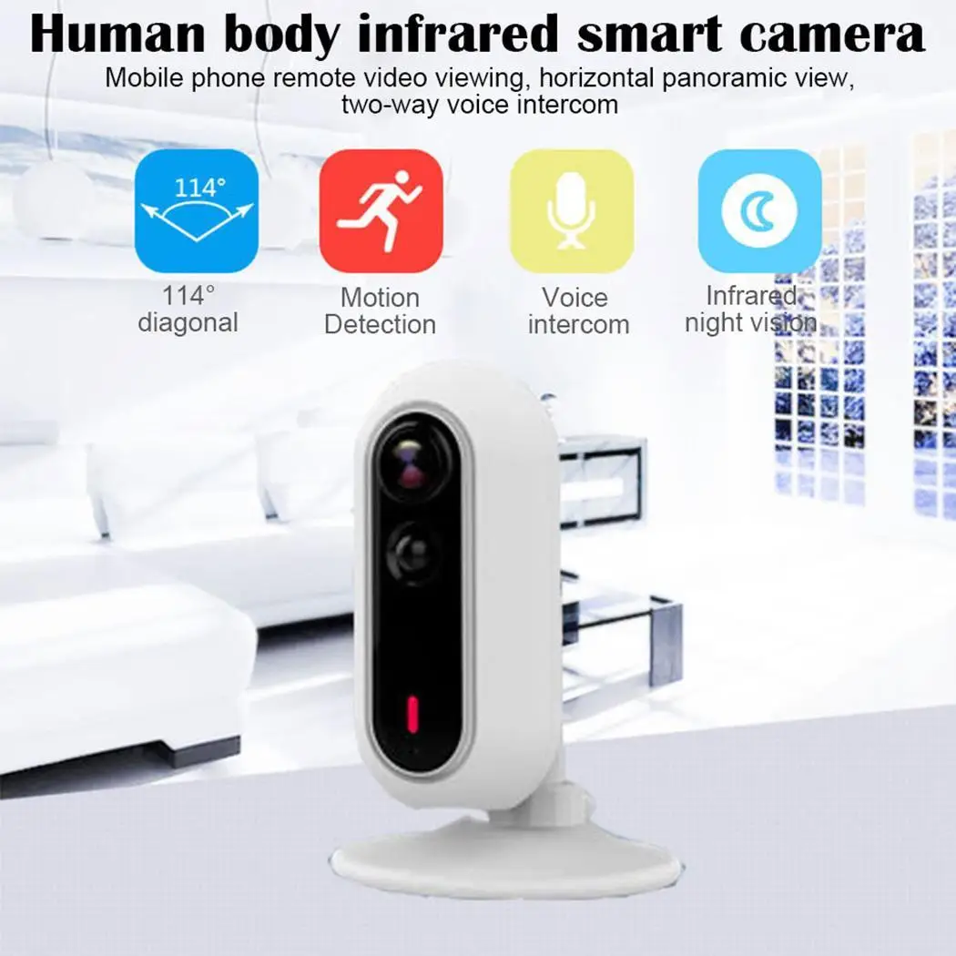 

Baby Care WiFi Home 1080P Mobile Phone Monitoring Infrared 10m Sensor Alarm 2.4 (mm) IP66 Wireless Camera