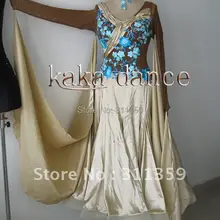 Новое соревнование стандартное платье для танцев платье(любой цвет, ecah размер)-KAKA-B225
