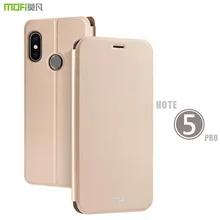 Redmi note 5 чехол MOFI для redmi note 5 глобальная версия кожаный флип-чехол redmi note 5 Pro полный Чехол Мягкий чехол 5,99''