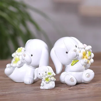 

Cute Puppy Piggy Pot Home Accessories Crafts Creative Gifts Children's Room Decorations Craft Accessories