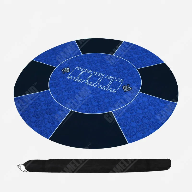 Circular Poker Table Cloth Rubber Baccarat