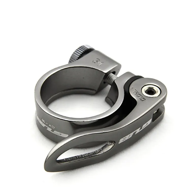 GUB 31.8/34.9 Caliber Alloy MTB BMX Bike Seat Post Clamp QR Quick