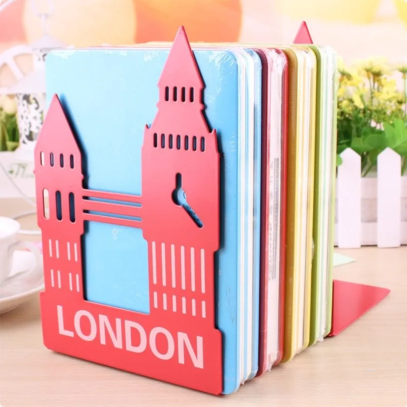 1 пара/лот 4 цвета винтажный Eruopean London Big Ben Bookend, SL00014